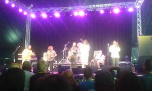 The Skatalites played at somewhere in London free festival.